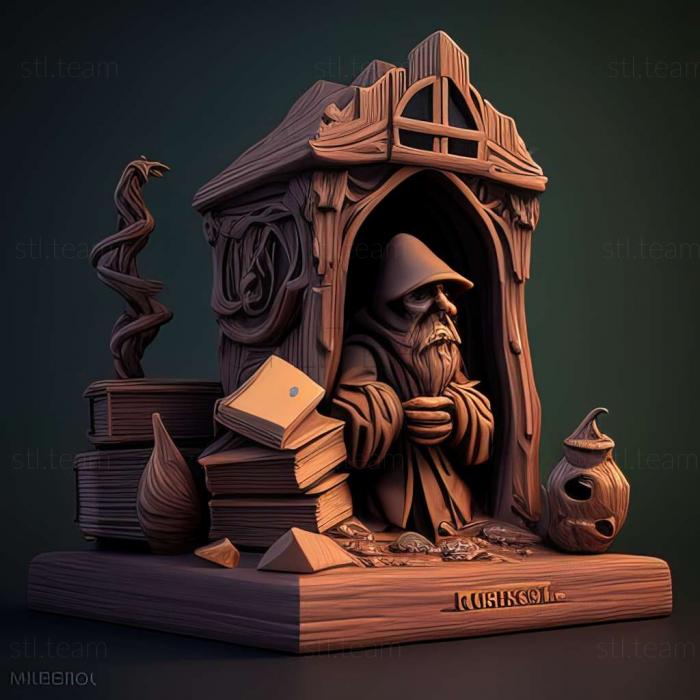 3D model Rogue Wizards game (STL)